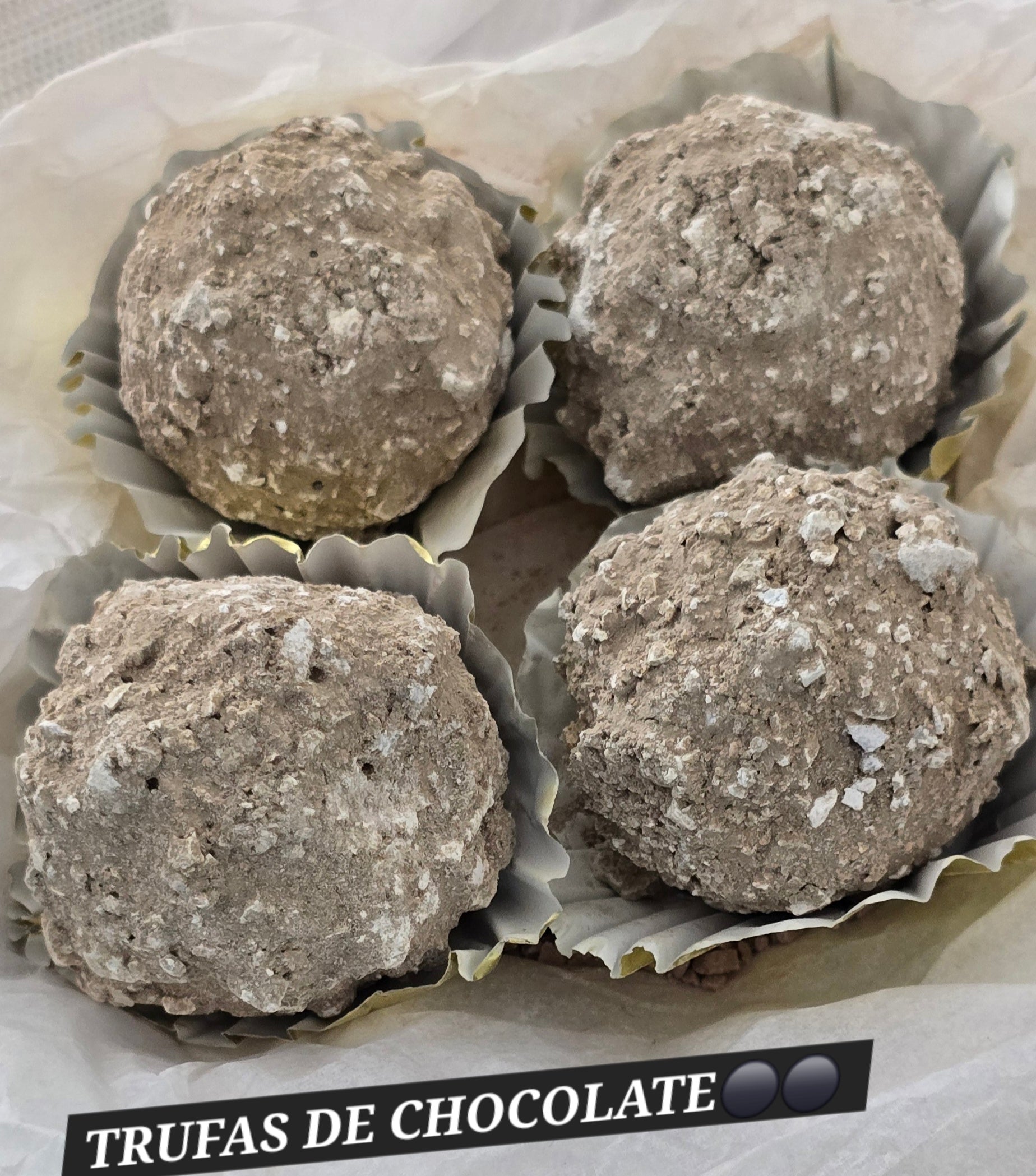 TRUFAS DE CHOCOLATE pack of 4