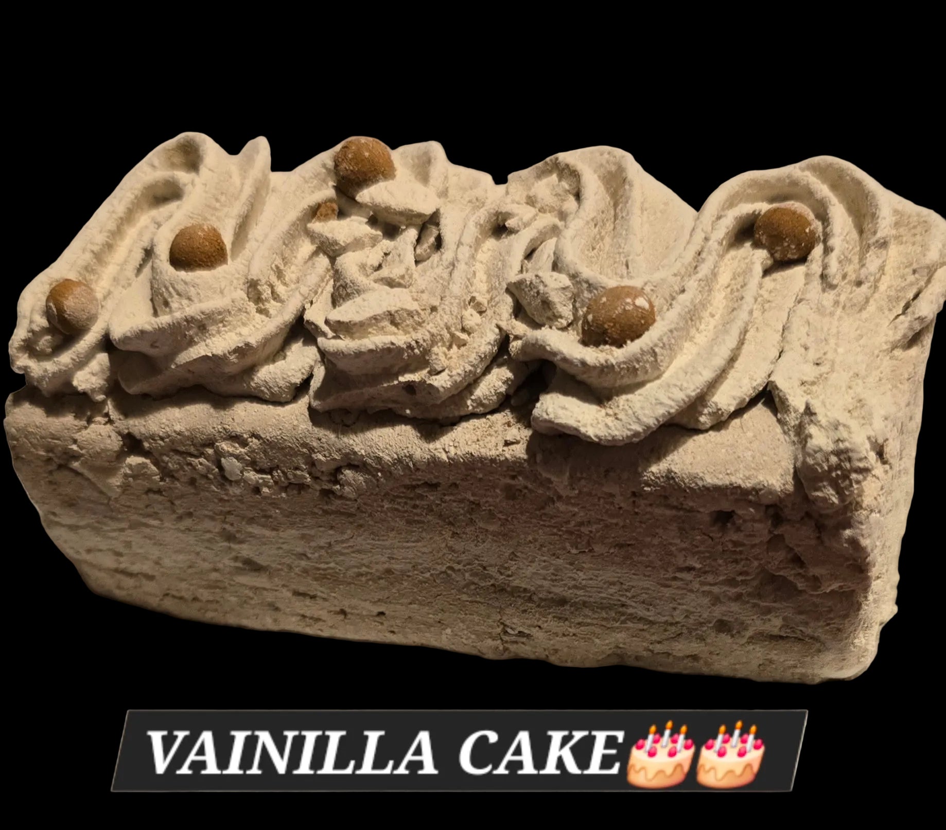 VAINILLA CAKE🎂🎂 peso estimado 325 gramos
