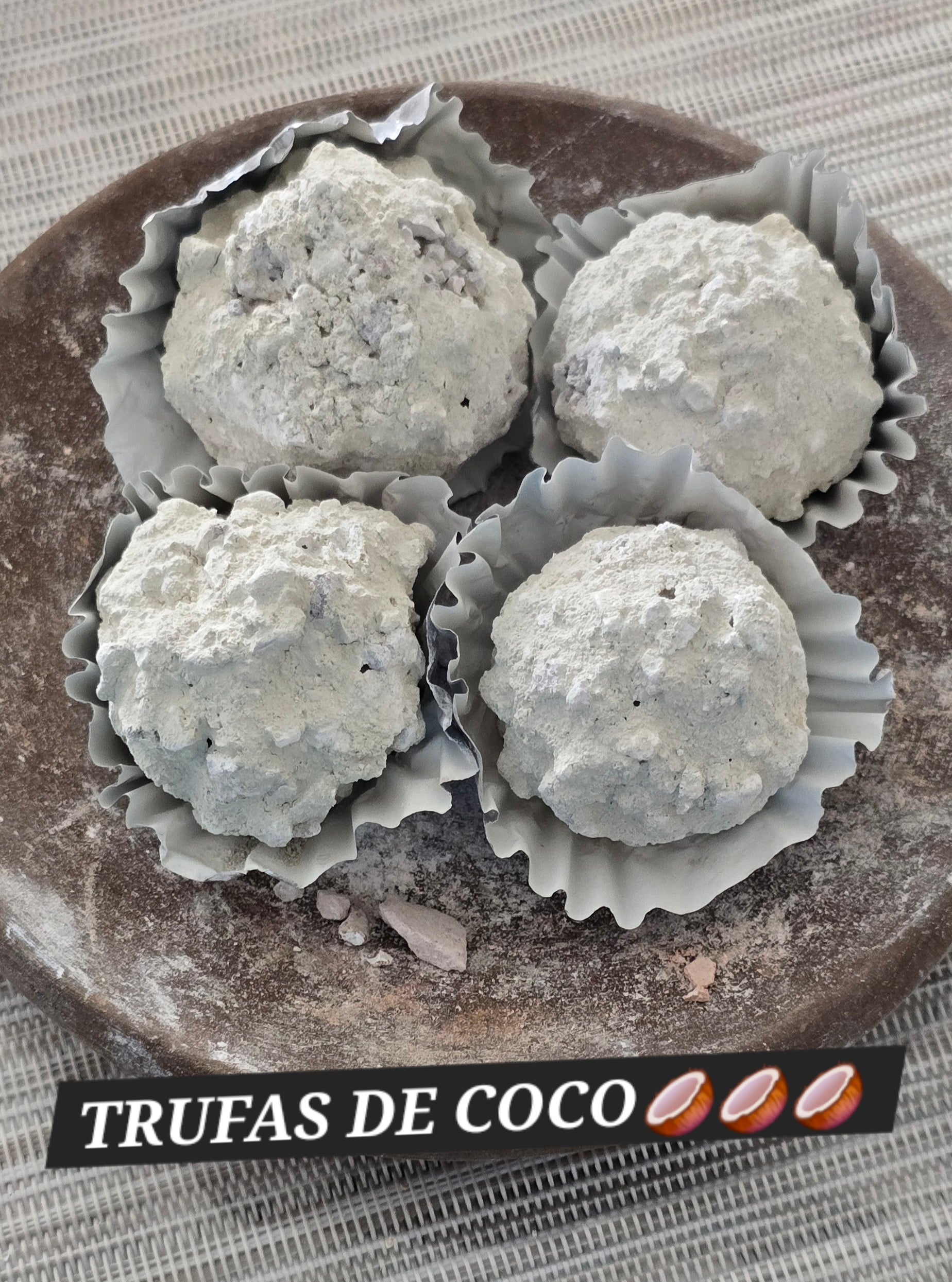 TRUFAS DE COCO pack of 4