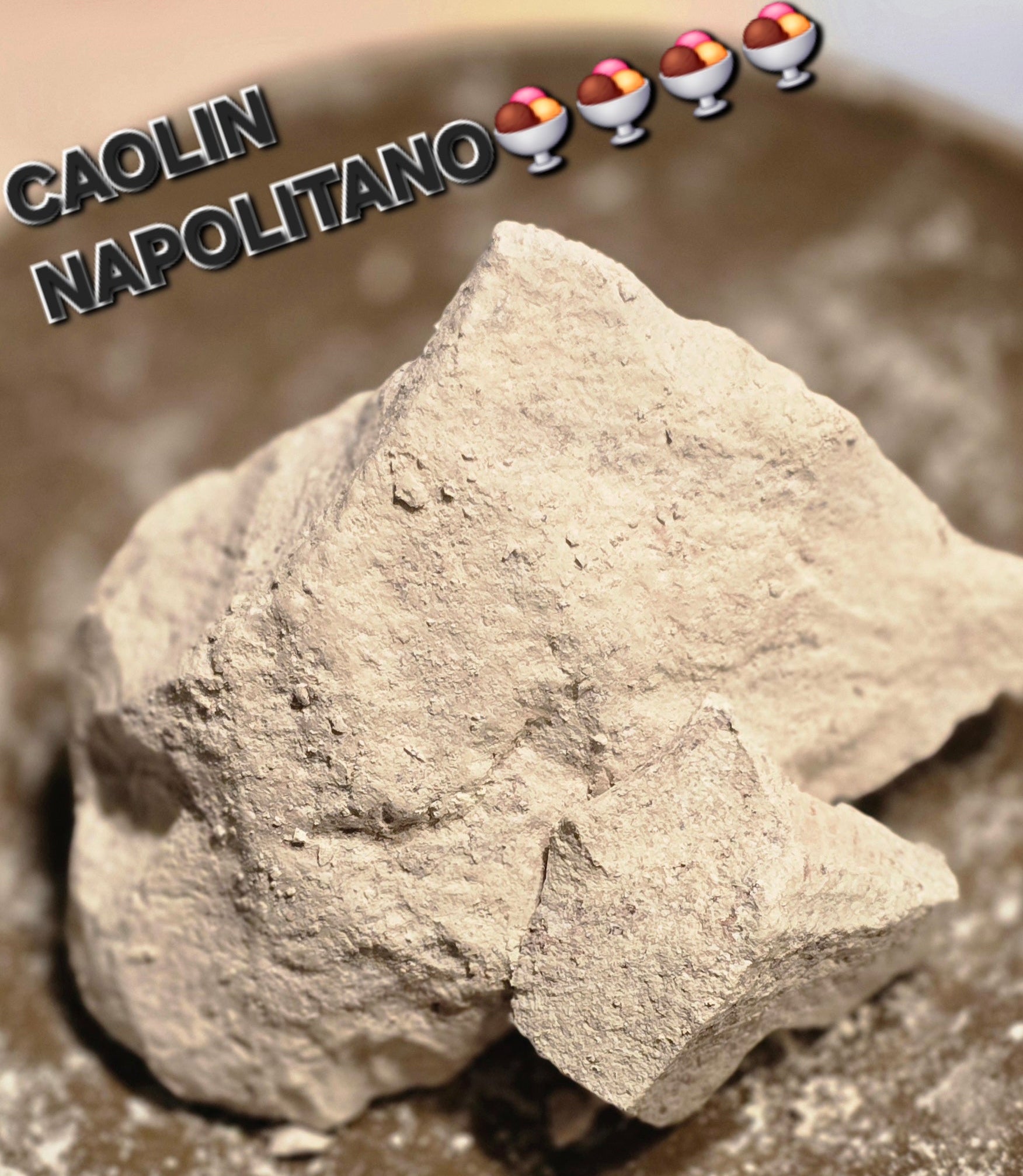 CAOLIN NAPOLITANO.             (100 GRAMOS)